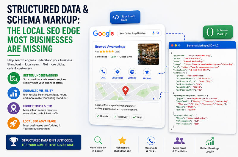 Structured Data and Schema Markup: The Local SEO Edge Most Businesses Are Missing